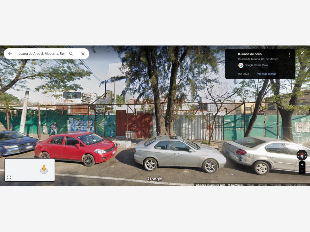 Foto de terreno comercial en venta en juana de arco 8, moderna, benito juárez, df / cdmx, 27095855 No. 01