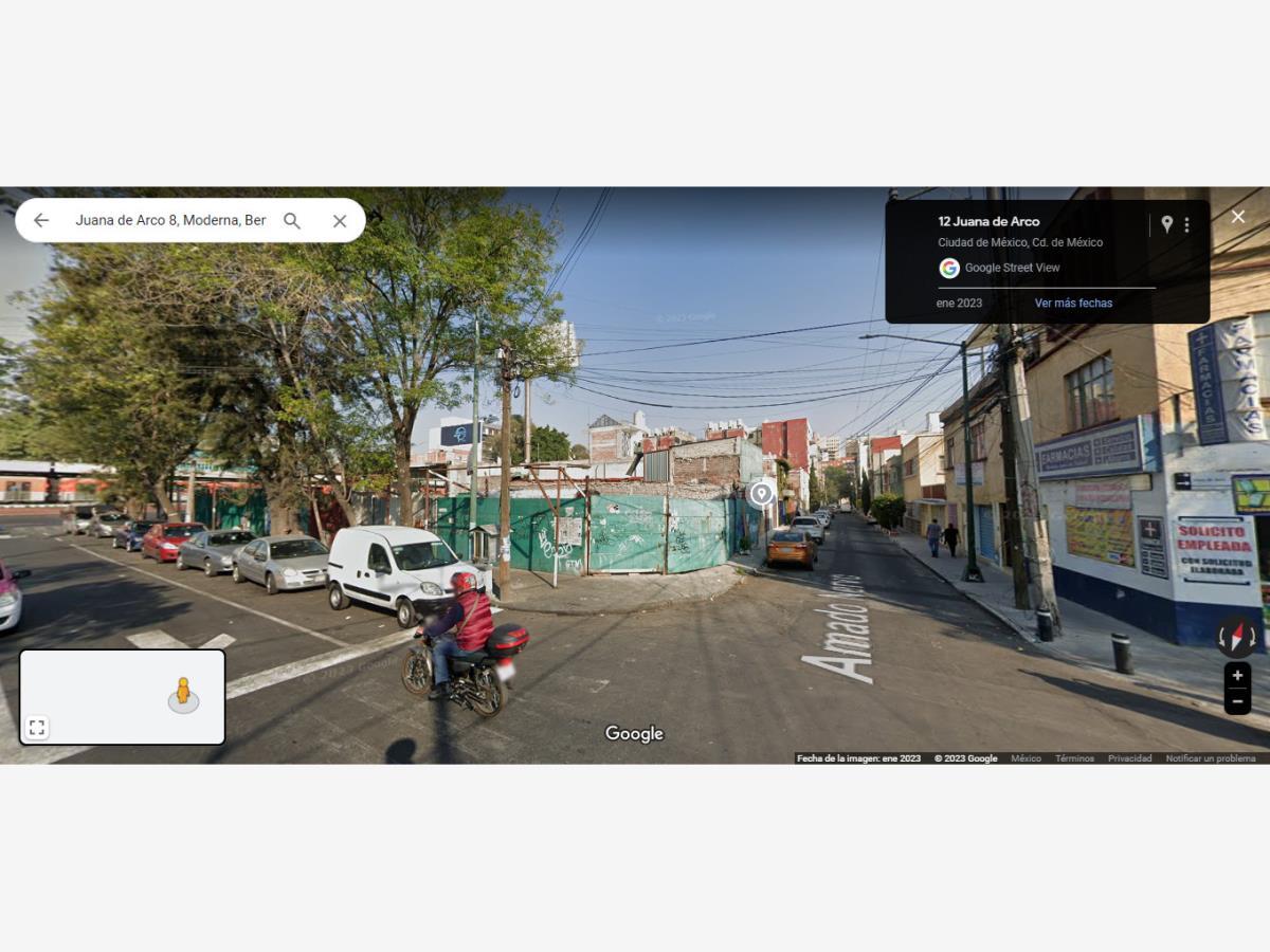 Foto de terreno comercial en venta en juana de arco 8, moderna, benito juárez, df / cdmx, 27095855 No. 02