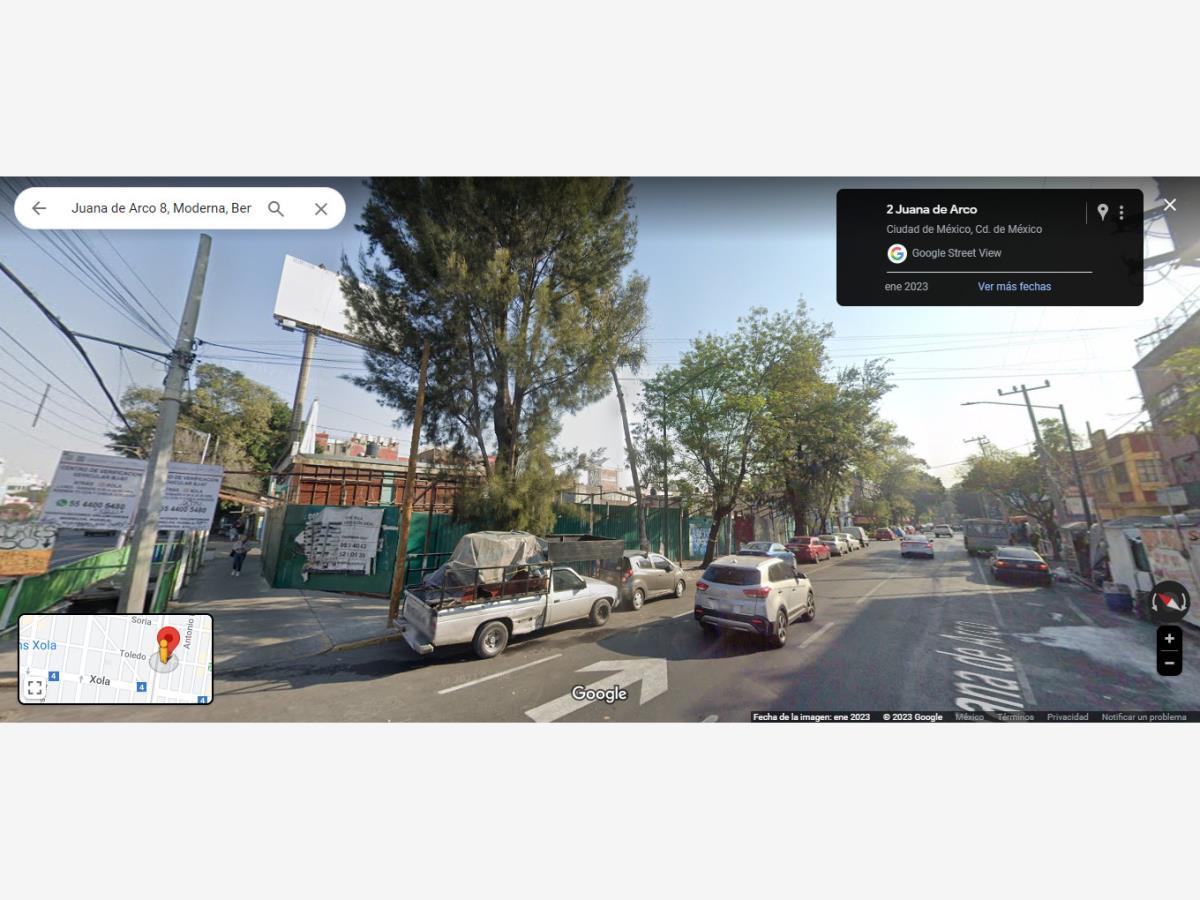 Foto de terreno comercial en venta en juana de arco 8, moderna, benito juárez, df / cdmx, 27095855 No. 03