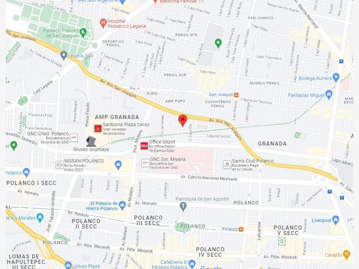 Foto de terreno habitacional en venta en lago espejo 20, ampliación granada, miguel hidalgo, df / cdmx, 0 No. 04
