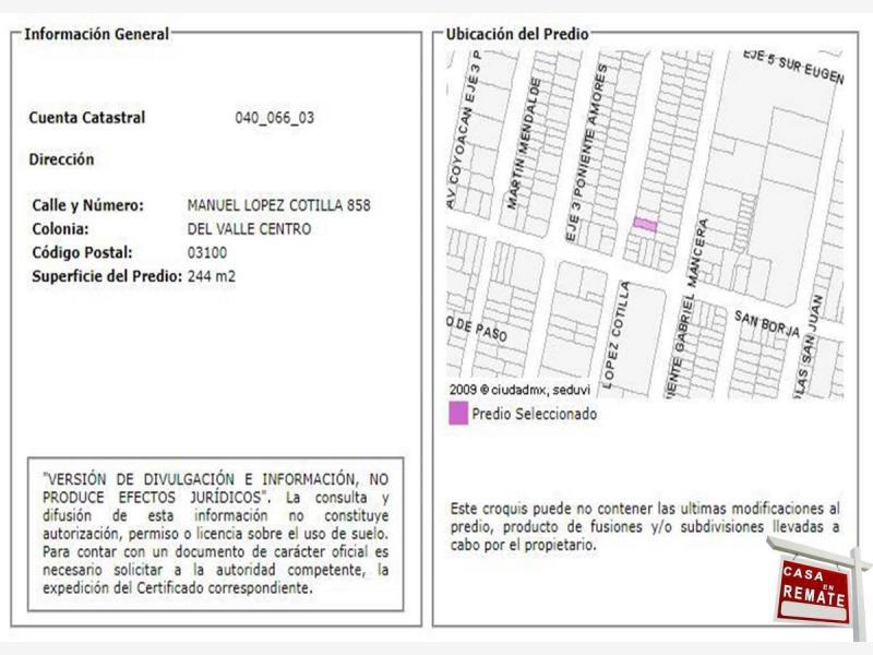 Foto de casa en venta en manuel lopez cotilla 858, del valle centro, benito juárez, df / cdmx, 19846129 No. 03