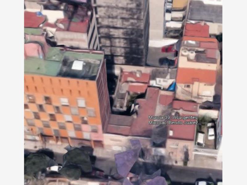 Foto de terreno habitacional en venta en murcia 39, insurgentes mixcoac, benito juárez, df / cdmx, 0 No. 01
