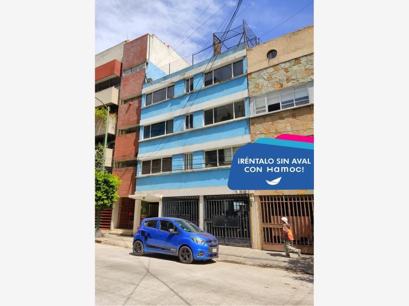 Foto de departamento en renta en nebraska 207, napoles, benito juárez, df / cdmx, 25020030 No. 01