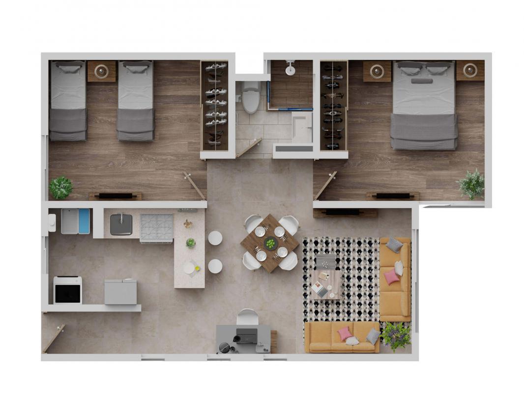 Foto de departamento en venta en oriente 174 160, santa cruz aviación, venustiano carranza, df / cdmx, 22767206 No. 03