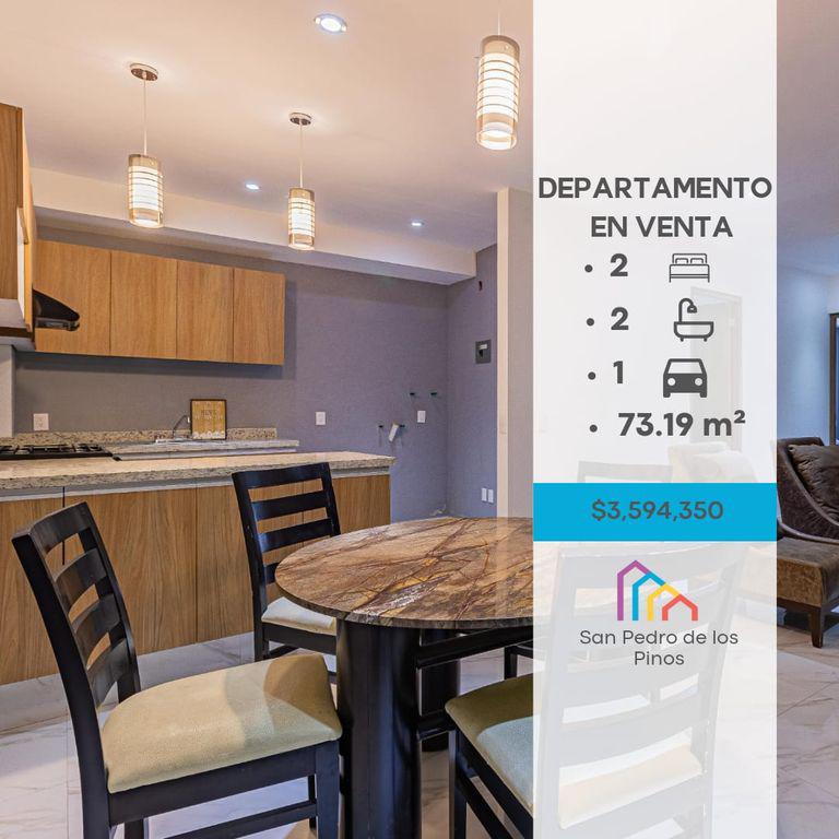 Foto de departamento en venta en patriotismo 307, san pedro de los pinos, benito juárez, df / cdmx, 24744291 No. 01