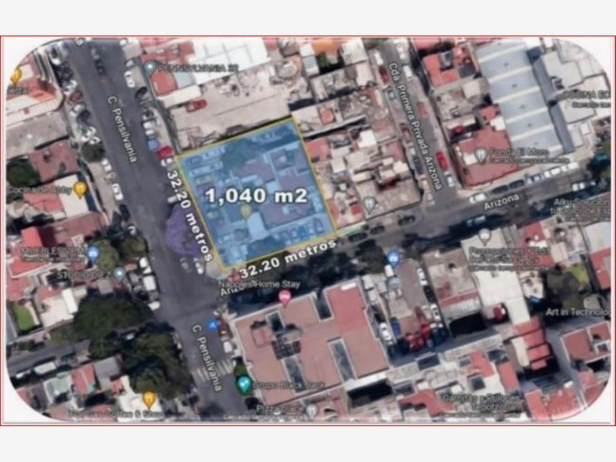 Foto de terreno industrial en venta en pensilvania 40, napoles, benito juárez, df / cdmx, 0 No. 03