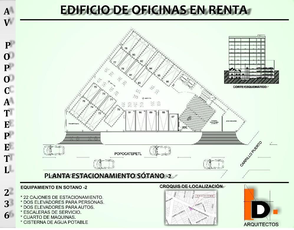 Foto de edificio en renta en popocatépetl 236, general pedro maria anaya, benito juárez, df / cdmx, 7251330 No. 02