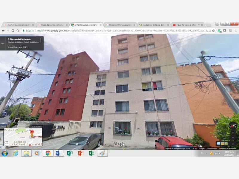 Foto de departamento en venta en rinconada de centenario 28, colinas de tarango, álvaro obregón, df / cdmx, 4576136 No. 01