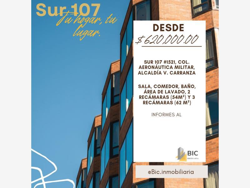 Foto de departamento en venta en sur 107 1521, aeronáutica militar, venustiano carranza, df / cdmx, 0 No. 01