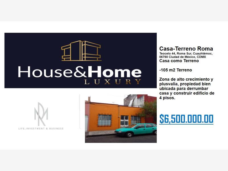 Foto de casa en venta en teocelo 44, roma sur, cuauhtémoc, df / cdmx, 25044862 No. 01